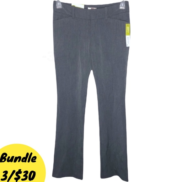Merona Pants - Size 2 Merona Modern Fit Mid Rise BootCut Slim Hip & Thigh Slacks Trousers